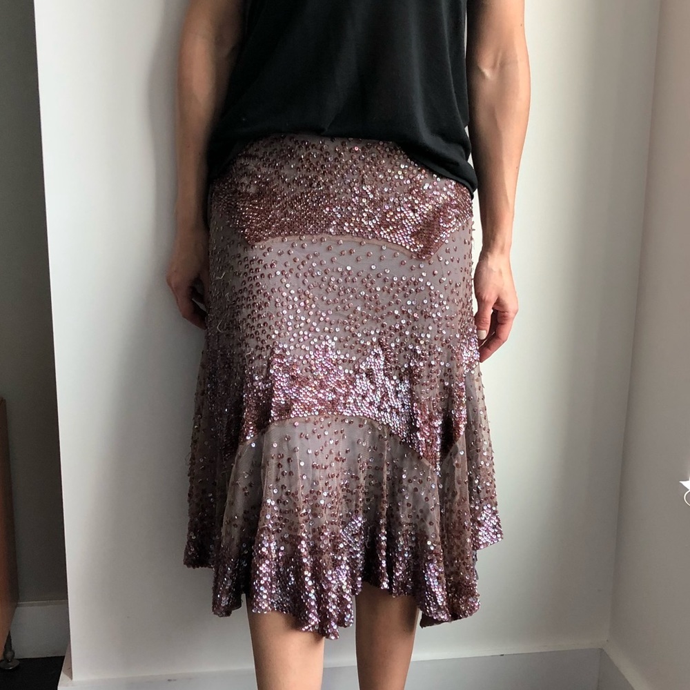 Gorgeous sequin skirt!
